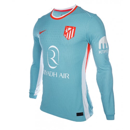 Fotbalové Dres Atletico Madrid Venkovní 2024-25 Dlouhý Rukáv